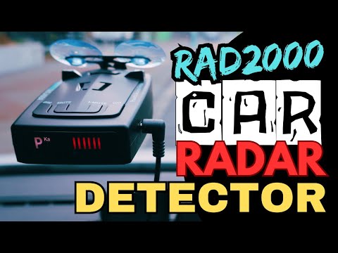 Detector Radar Profesional RAD1000 – Detectare 360° și Alertă Timpurie până la 1500m